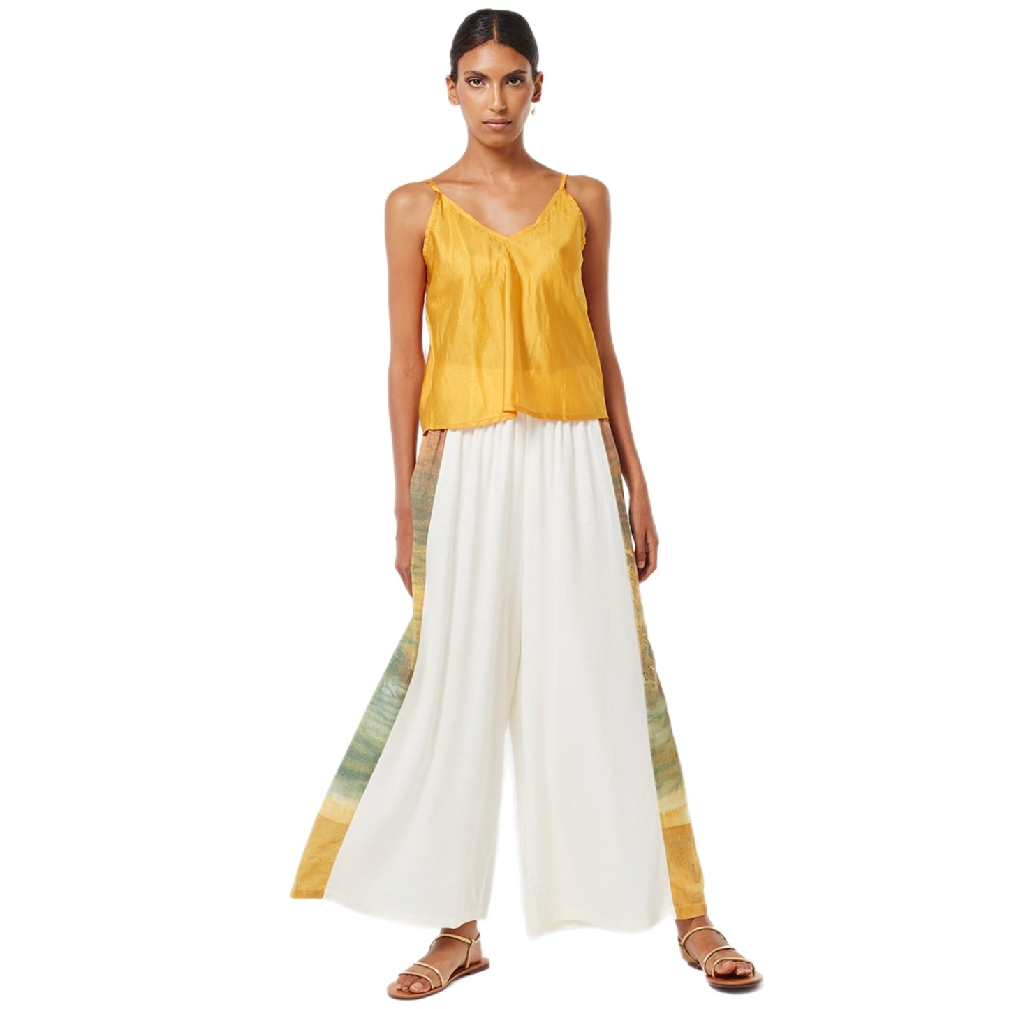 Linen Pants - White/Chantilly