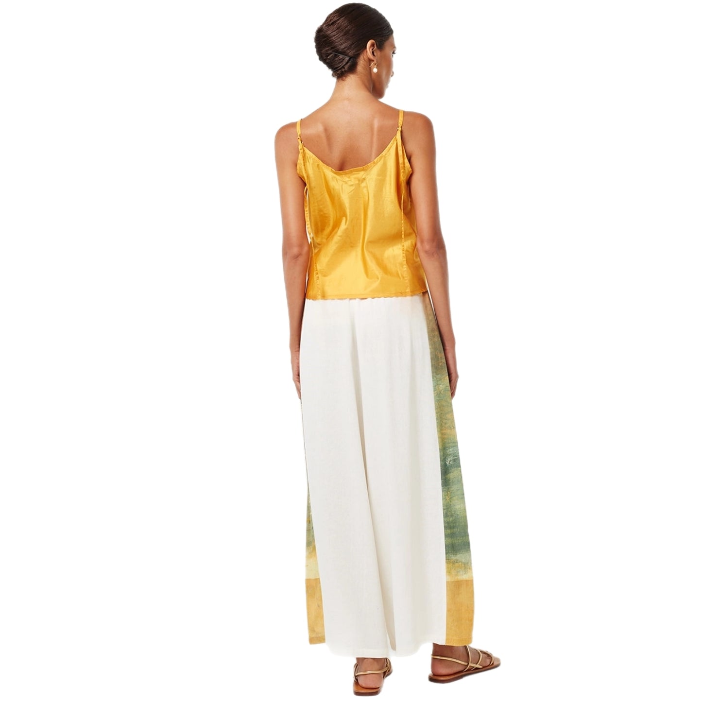 Linen Pants - White/Chantilly