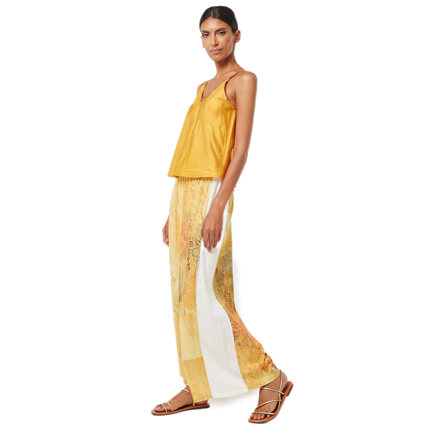 Linen Pants - White/Chantilly