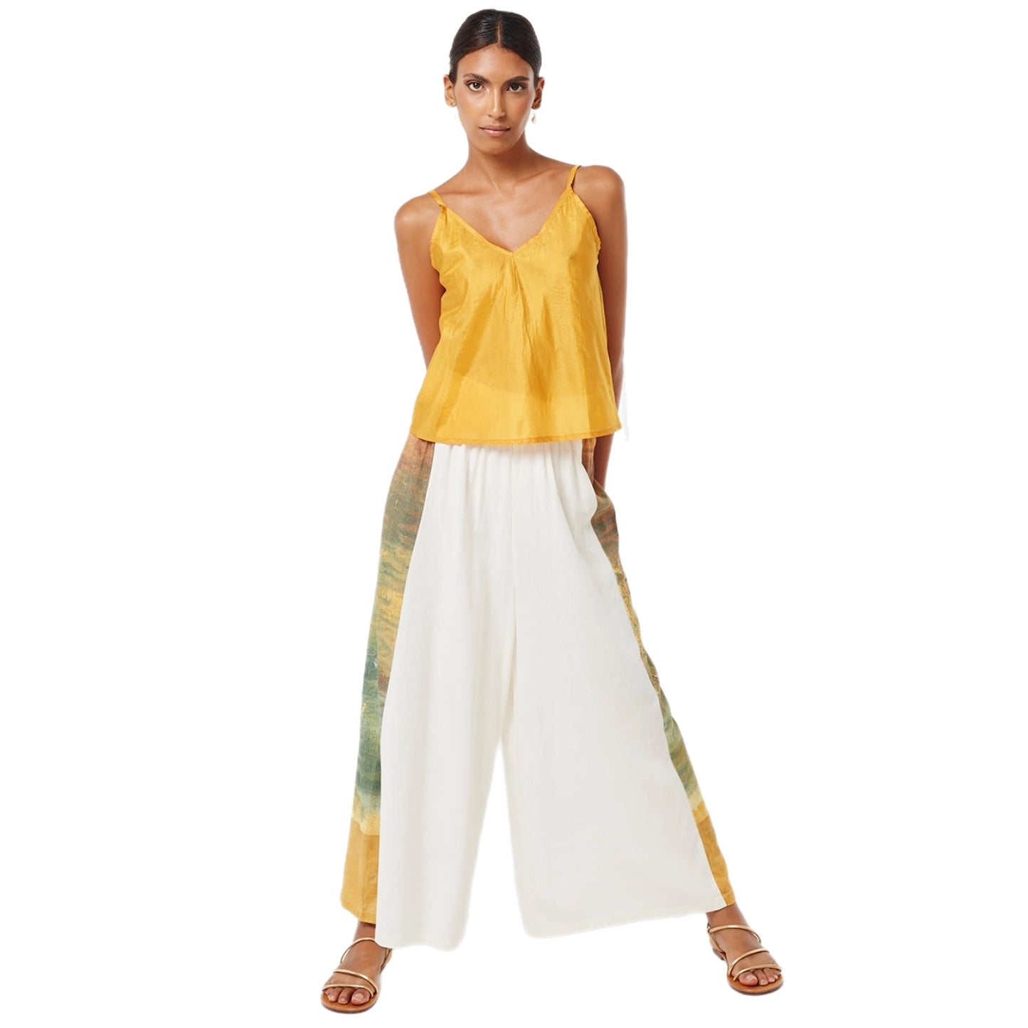 Linen Pants - White/Chantilly