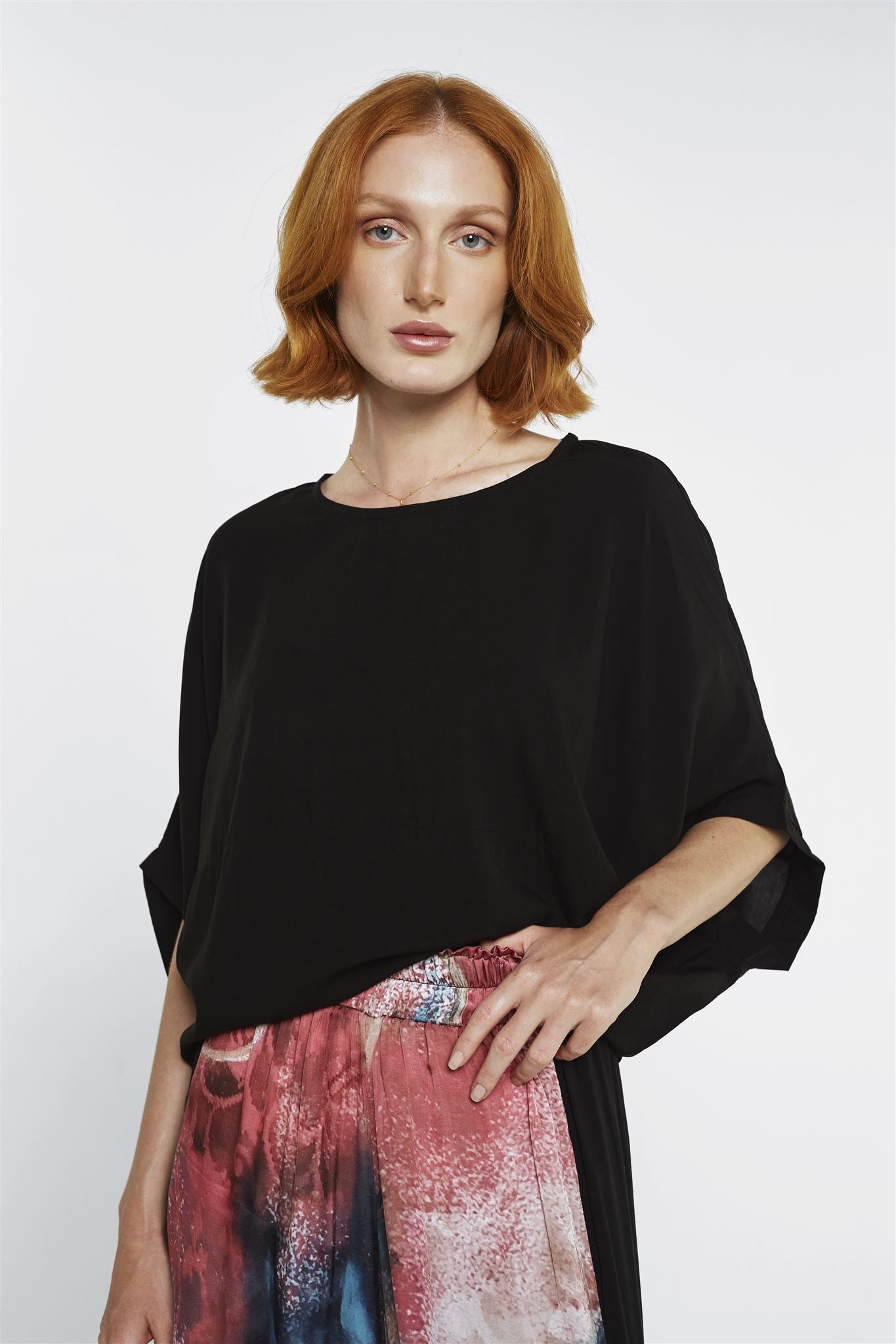 Wide Leg Pants - My Heart/Black