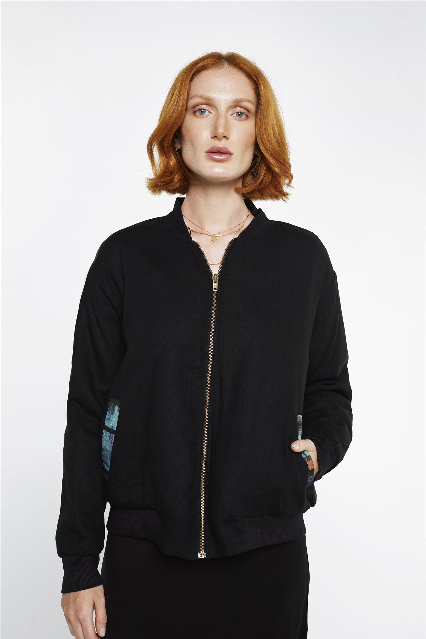Reversible Bomber Jacket - Burnished Solar Winds