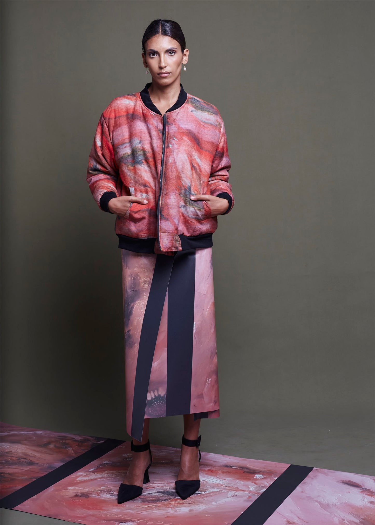 Reversible Bomber Jacket - Divine Feminine