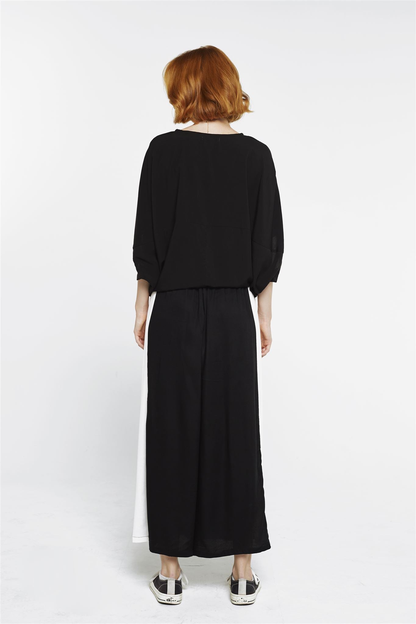 Wide Leg Pants - Classic Collection Black/White