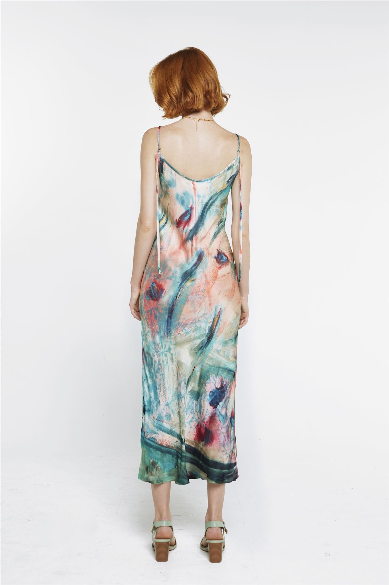 Maxi Slip Dress - Lotus