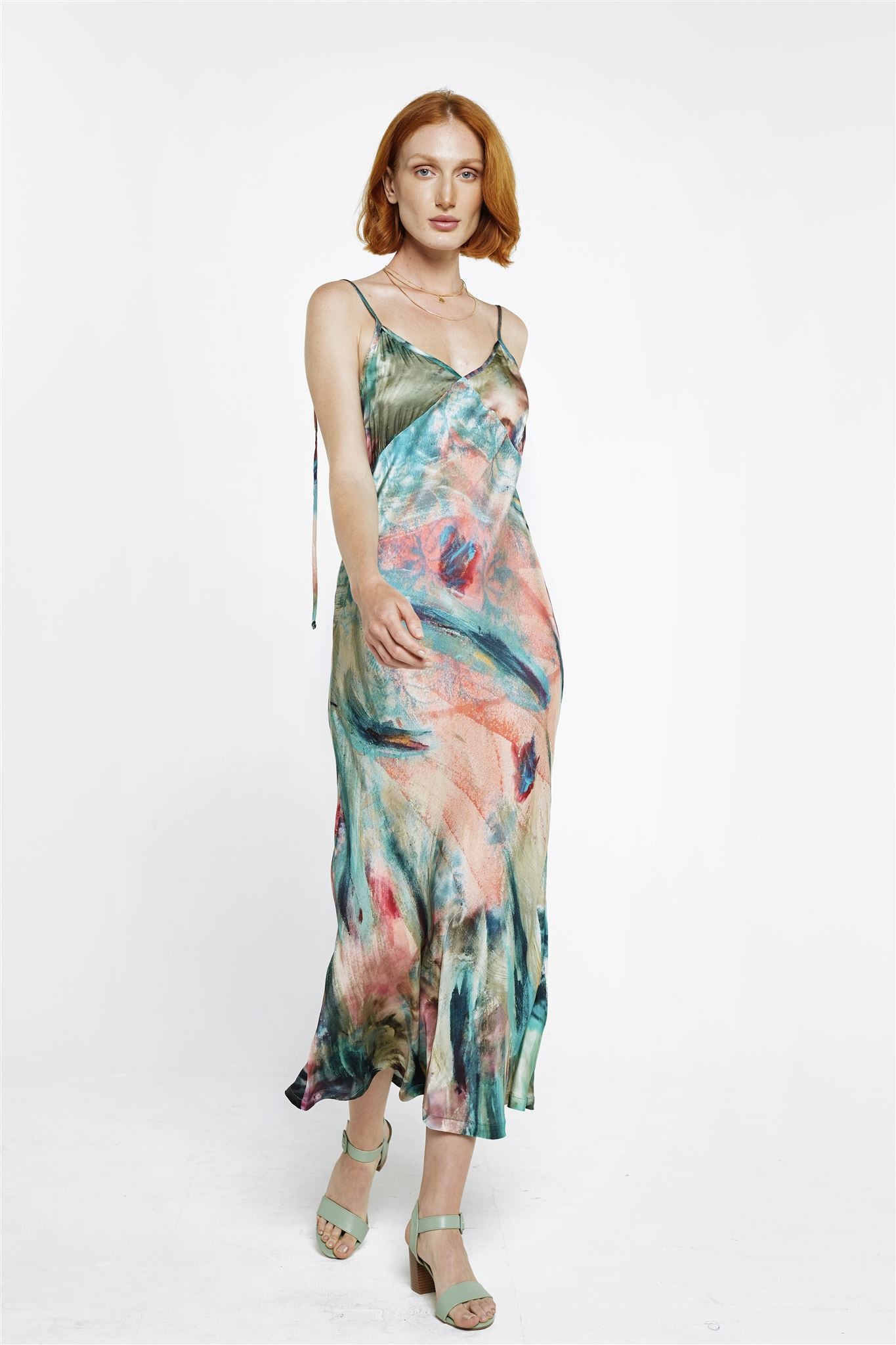 Maxi Slip Dress - Lotus