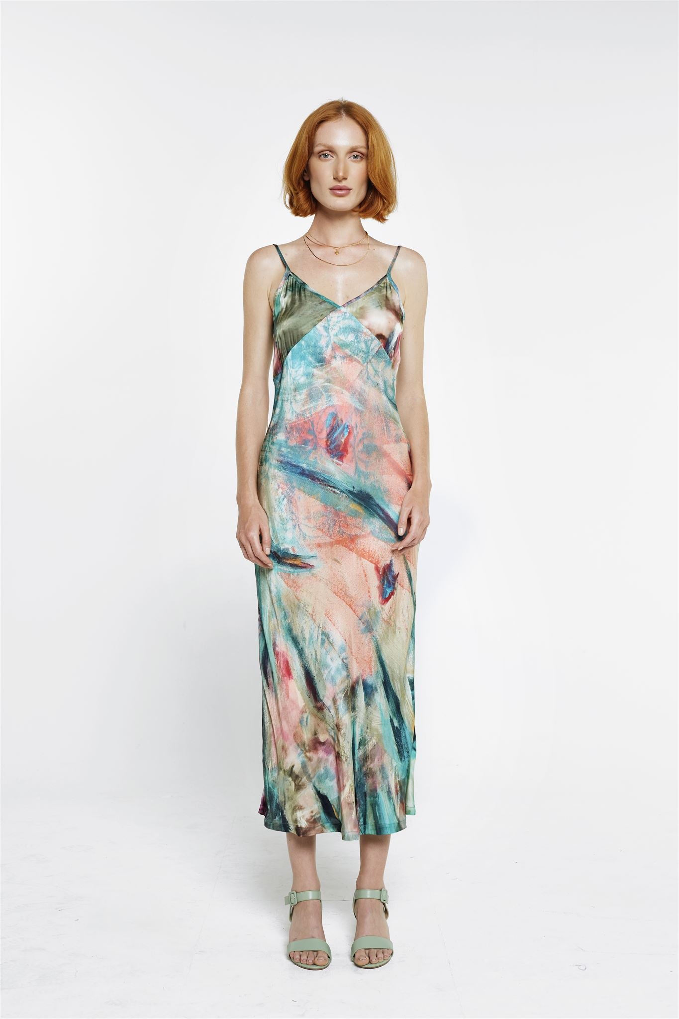 Maxi Slip Dress - Lotus